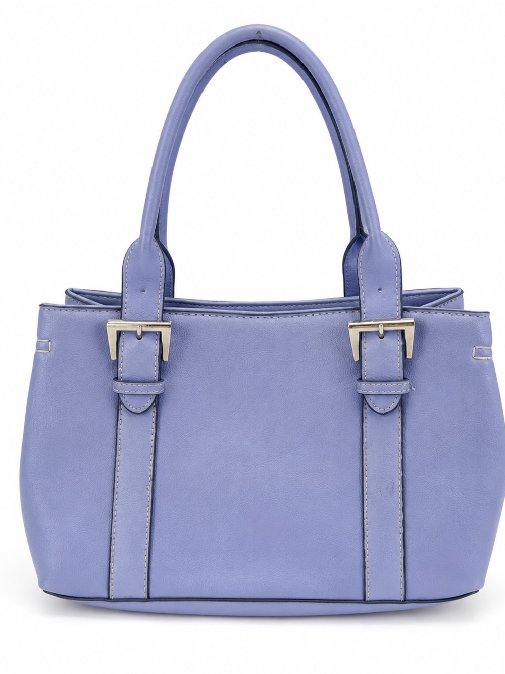 ALDO Lavender Structured Tote Shoulder Bag | Lilac Faux Leather Purse - Picture 1 of 8